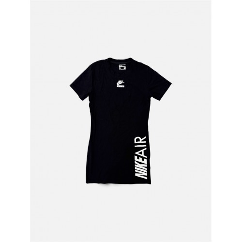 Nike Air Logo T-Shirt Φόρεμα Μαύρο